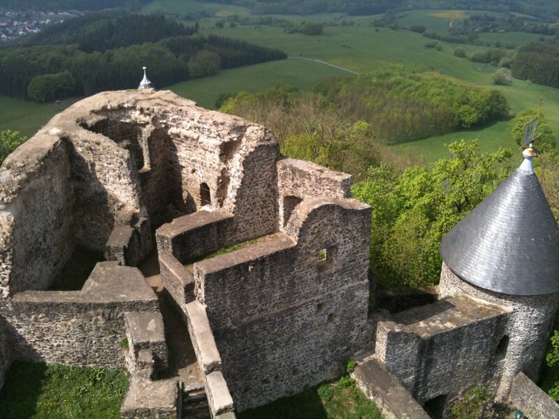 Ruined Castle Walls