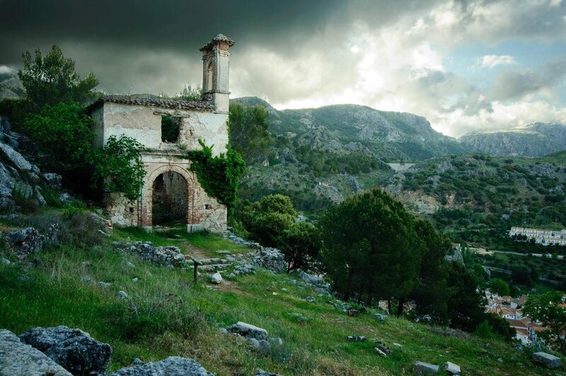 Ruined Chapel on Hillside