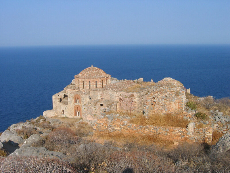 Ruined Church on Cliff