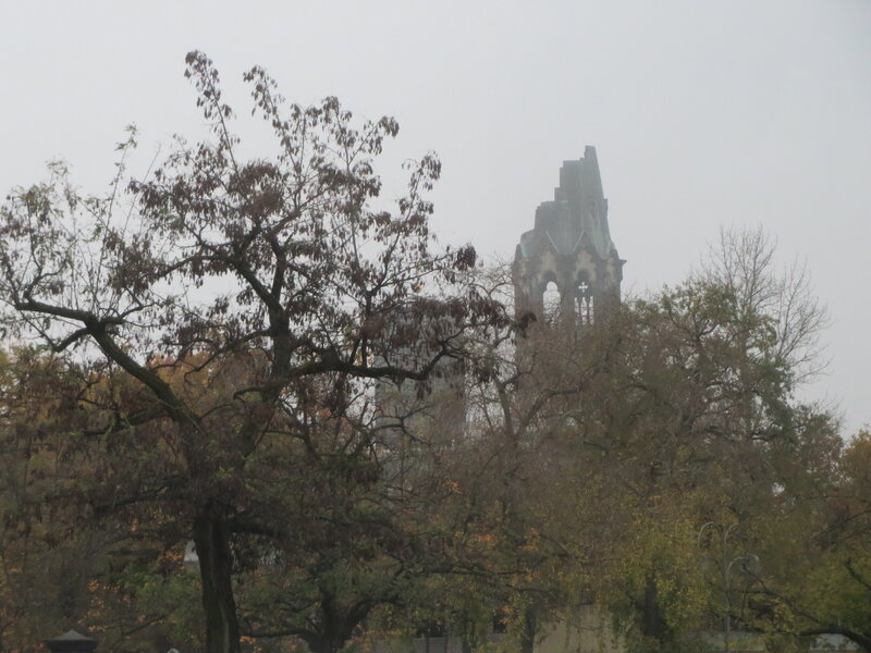 Ruined Church Tower — Gray