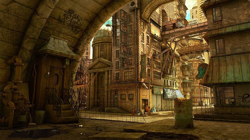 Ruined City Alley
