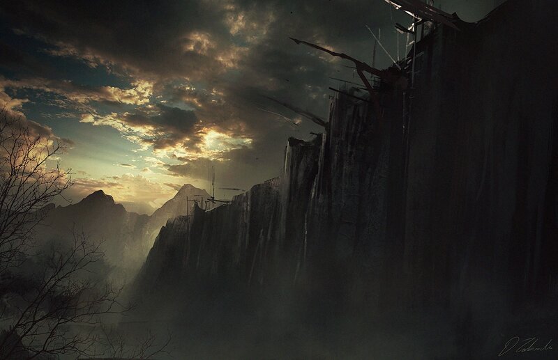 Ruined Cliffside Structure