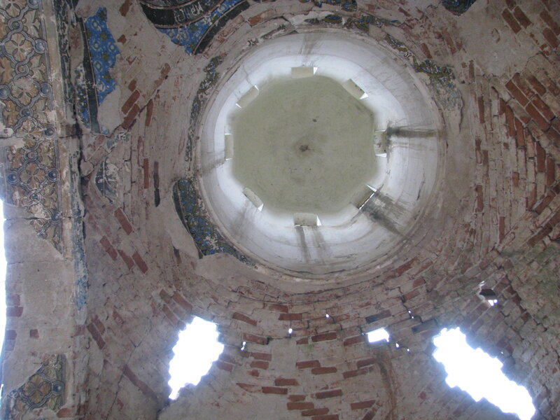 ruined dome interior