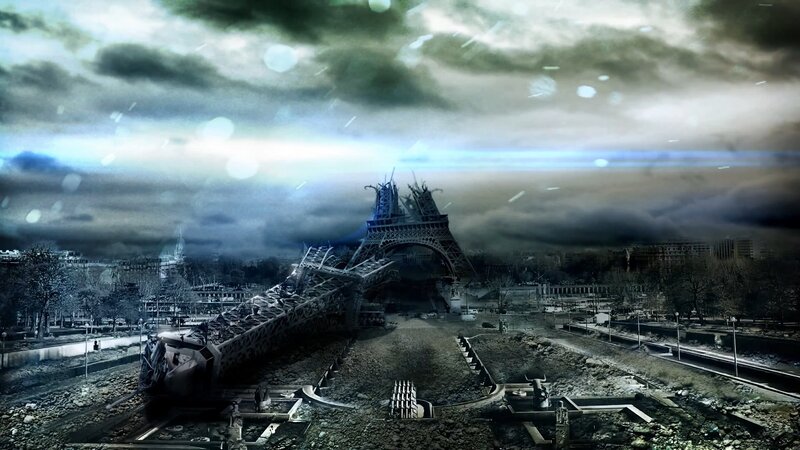 Ruined Eiffel Tower