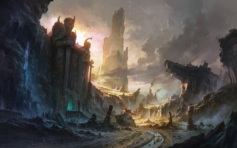 Ruined Fantasy City