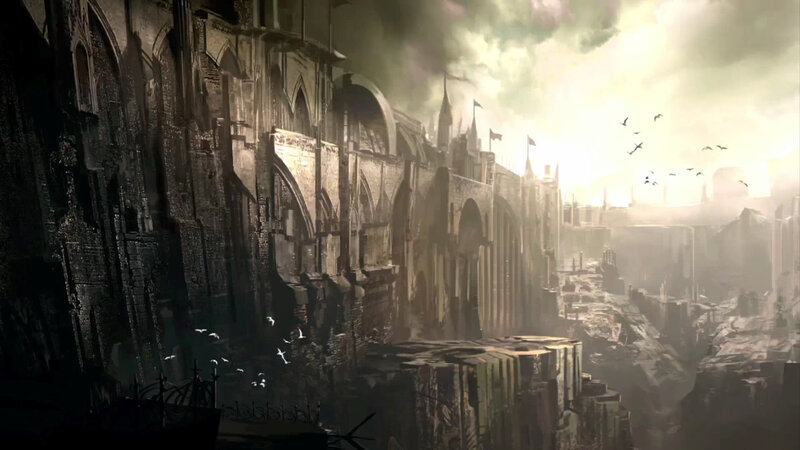 Ruined Gothic City
