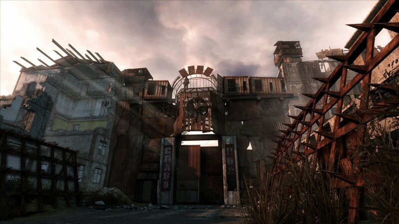Ruined Industrial Gate