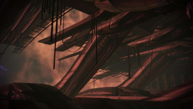 ruined industrial structure