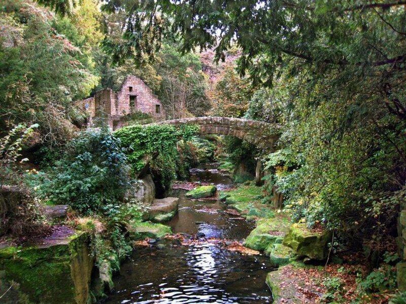 Ruined Mill by Stream