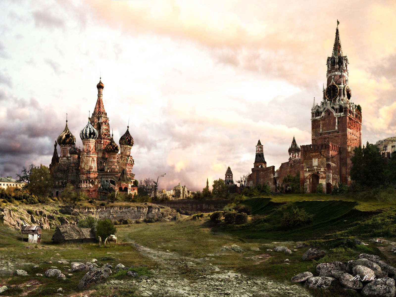 ruined moscow landmarks