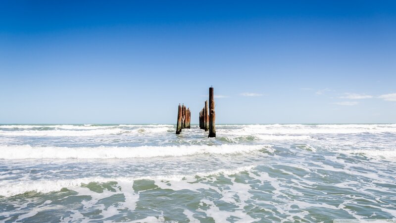 Ruined Pier Pilings