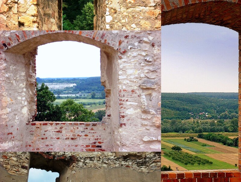 Ruined Stone Archway — Brown