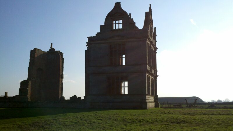 Ruined Stone Building — Green, Dramatic, Afternoon