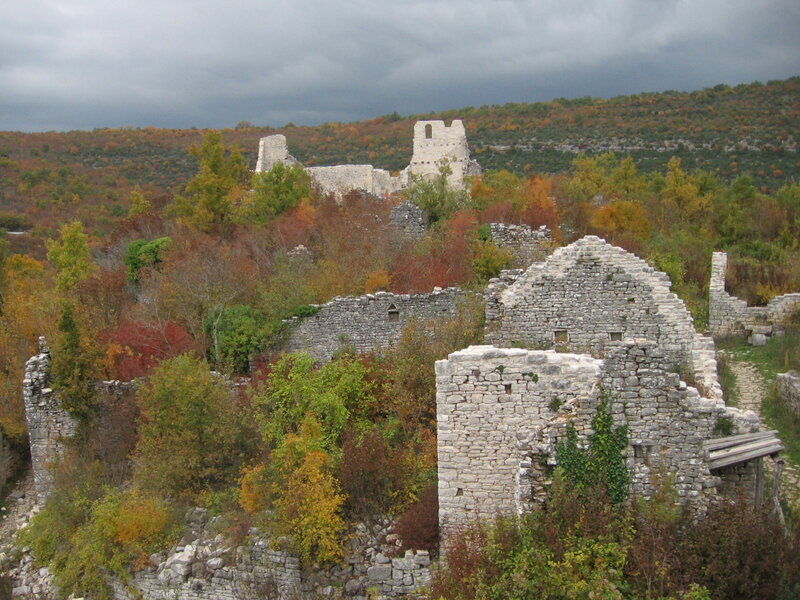 Ruined Stone Buildings — Gray