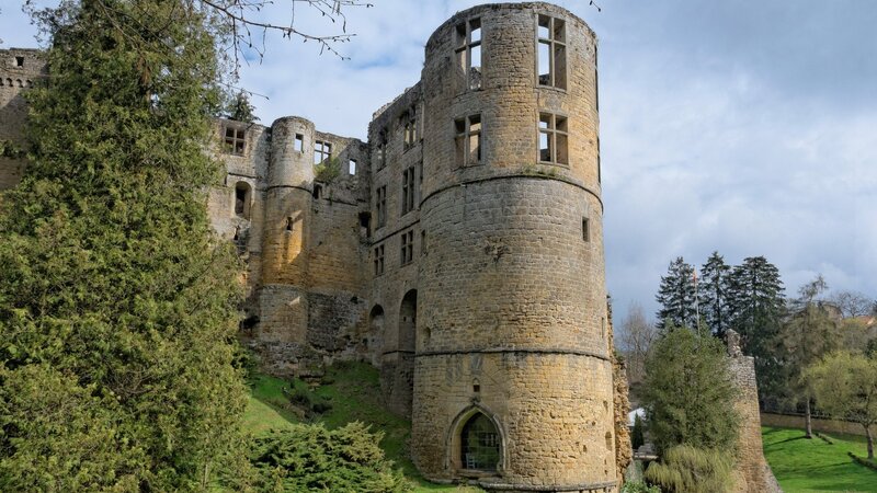 Ruined Stone Castle — Gray, Serene