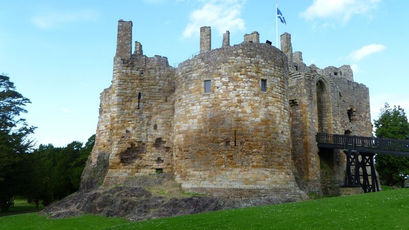 Ruined Stone Castle — Green, Serene