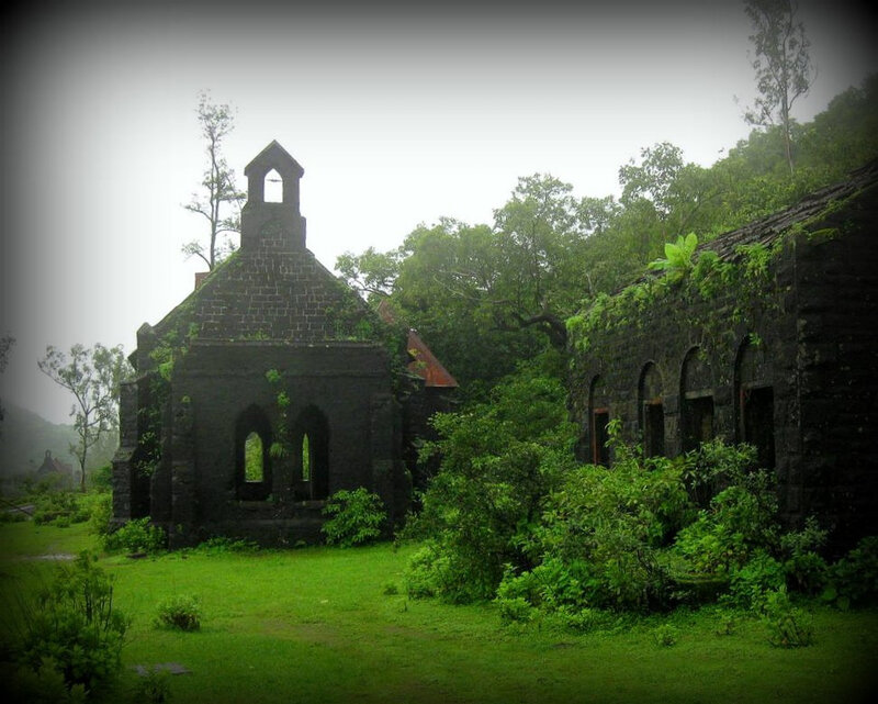 Ruined Stone Church — Green