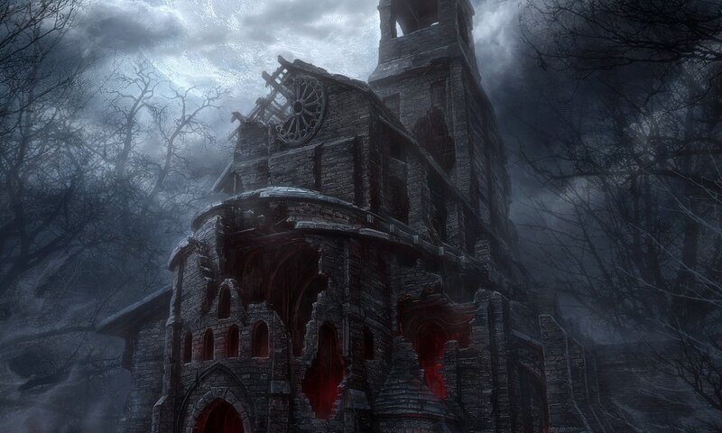 Ruined Stone Church