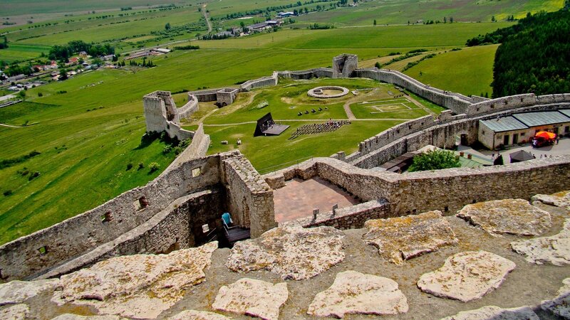 Ruined Stone Fortress — Green