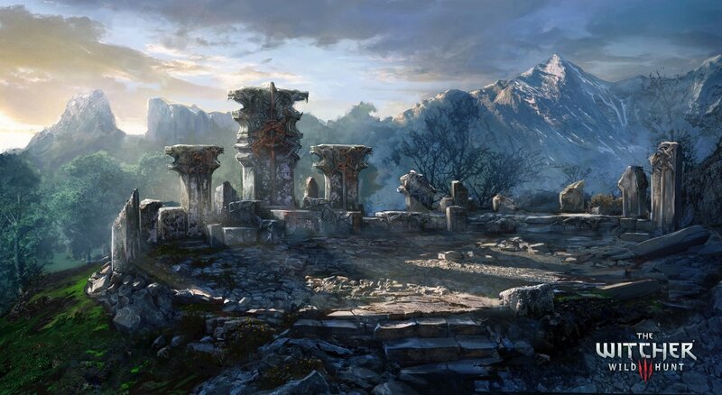 Ruined Stone Temple — Gray