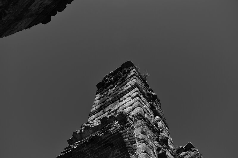 Ruined Stone Tower — Black