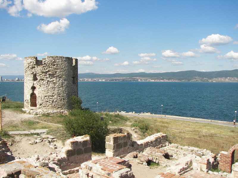 Ruined Stone Tower — Blue
