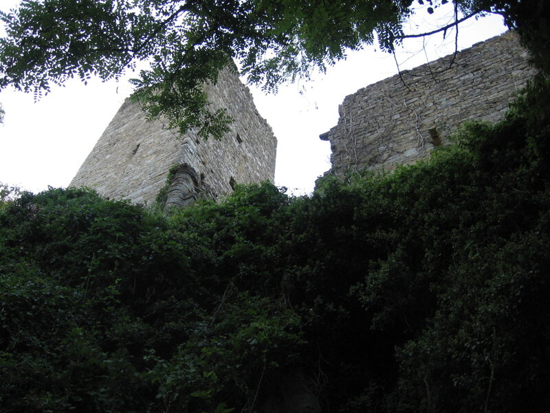 Ruined Stone Tower — Green, Overgrown