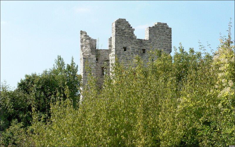 ruined stone tower