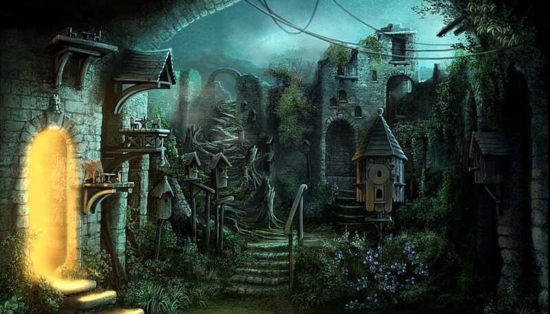 Ruined Stone Village