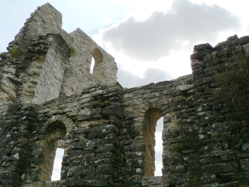 Ruined Stone Walls — Gray
