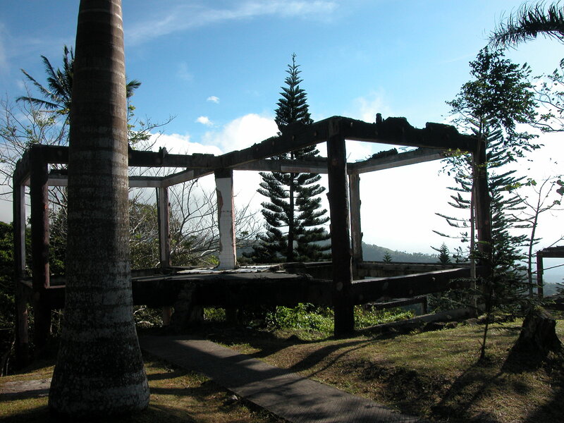 Ruined Structure in Forest