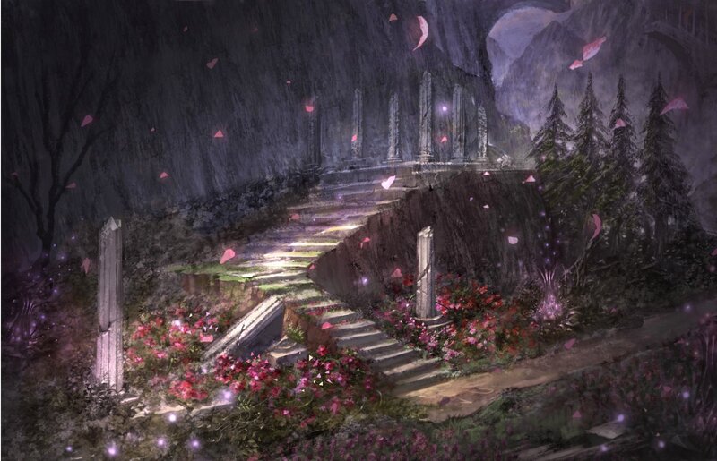 Ruined Temple Garden