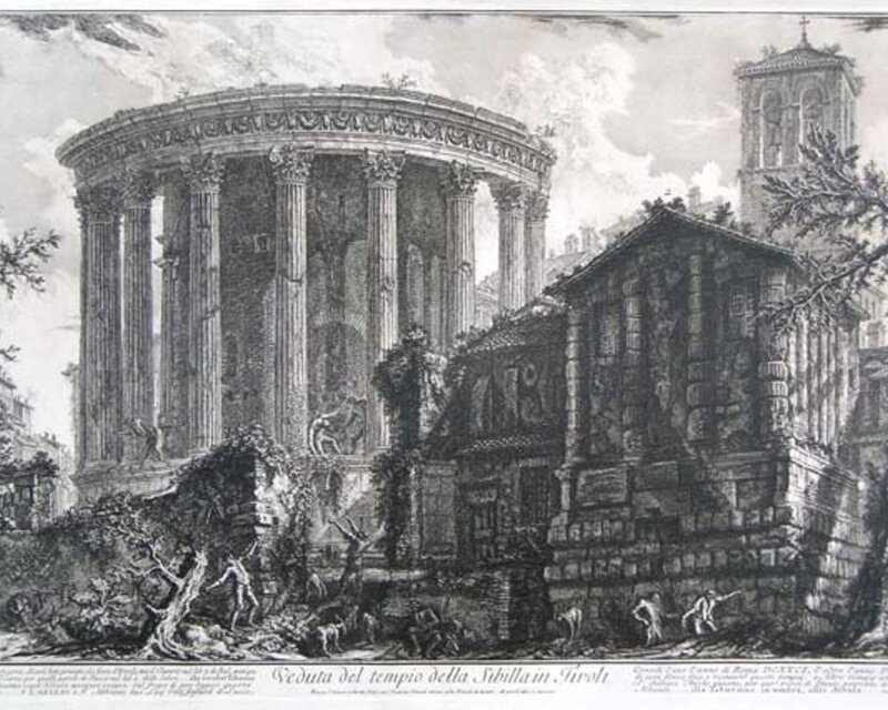Ruined Temple in Rome