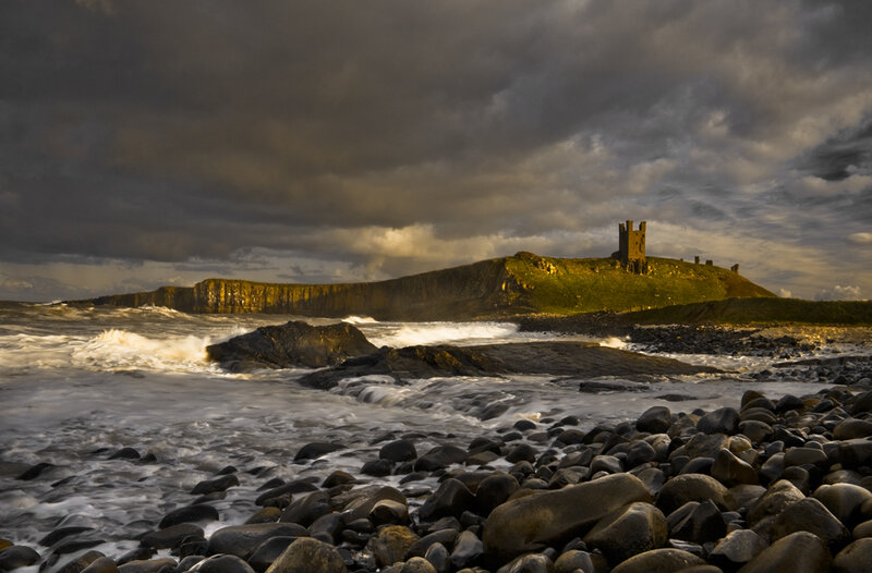 Ruined Tower on Cliff