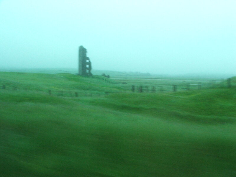 Ruined Tower on Hill