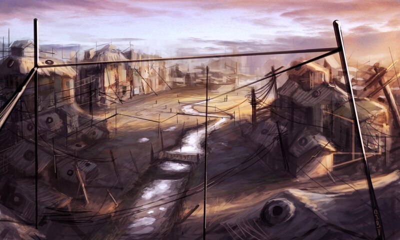 Ruined Village Settlement