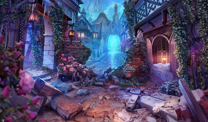 Ruined Village Street