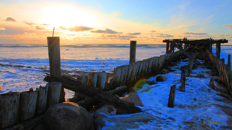 Ruined Wooden Pier