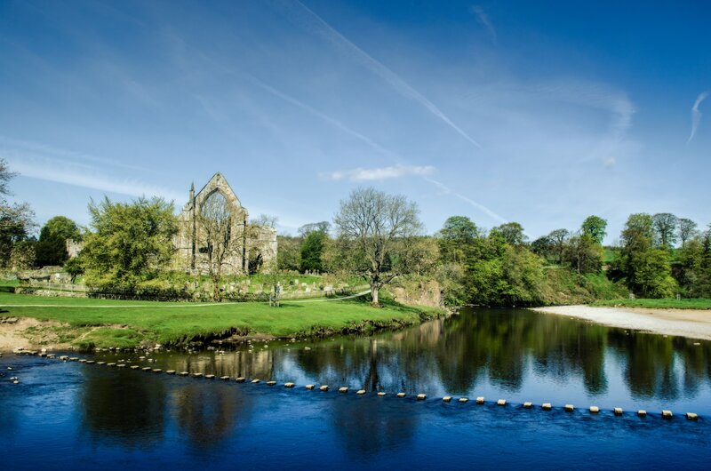 Ruins by River