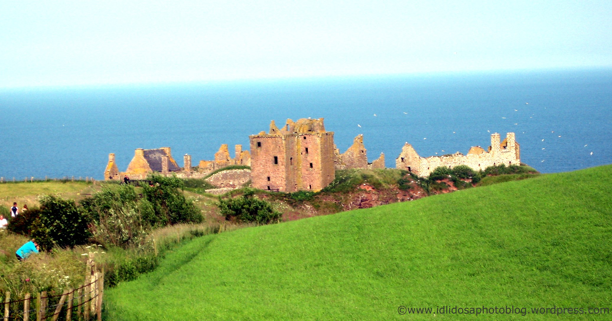 ruins by the sea