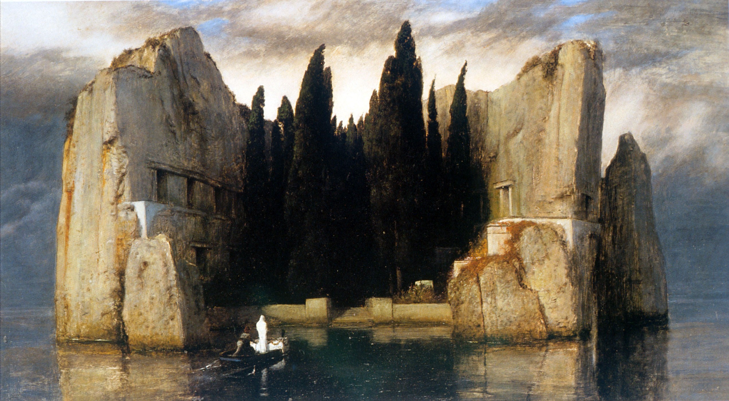 Ruins by the water
