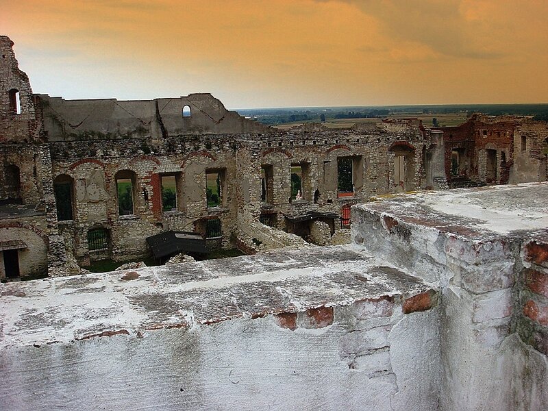 Ruins of a Castle — Orange