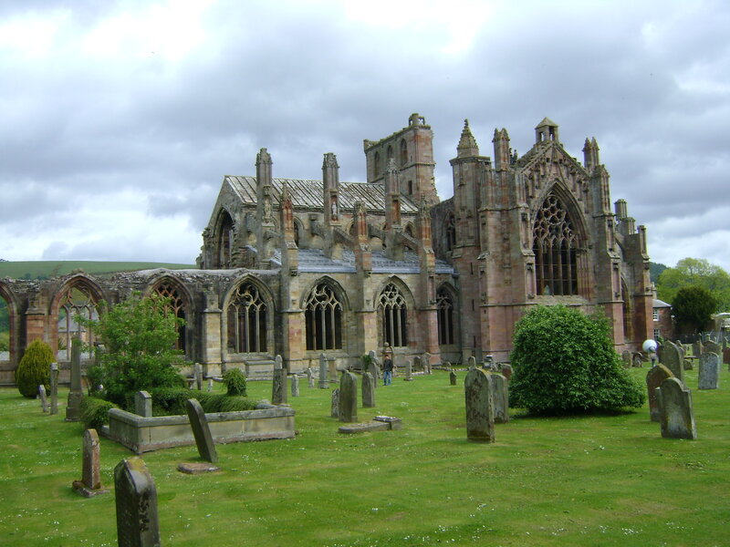 Ruins of a Cathedral — Green, Somber