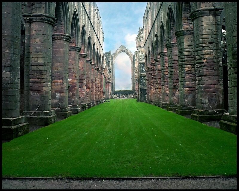 ruins of a cathedral