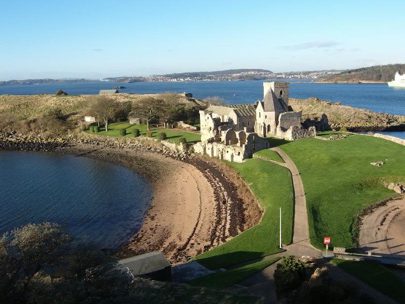 Ruins of a Coastal Abbey