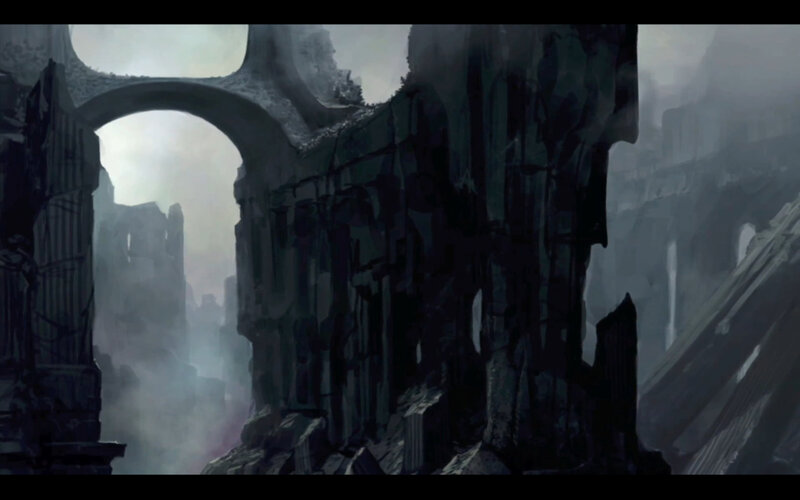 ruins of a forgotten city