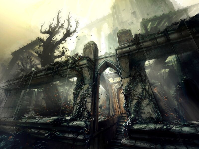 ruins of a forgotten city