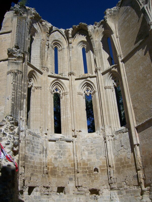 ruins of a gothic church