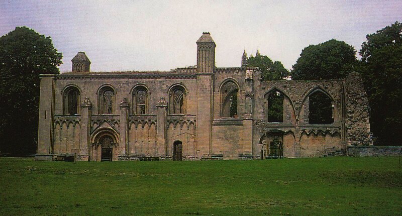 ruins of a historic abbey