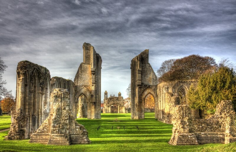 ruins of a historic abbey